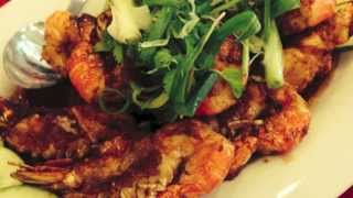 King Prawns at Tanjung Tualang Seafood Video... Awesome!