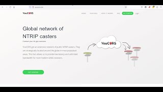 Internet Base/Rover RTK using YouCORS with Trimble R12/12i Receivers and Trimble Access 2022