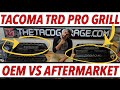 TRD Pro grill review, is an OEM Tacoma TRD PRO GRILL actually better than aftermarket?