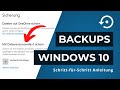 Backups in Windows 10: 3 Methoden