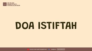 Serial Doa Sholat: Doa Istiftah