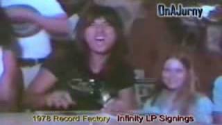 Journey with Steve Perry Signing Autographs 1978