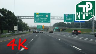 ⁴ᴷ New Jersey Turnpike (Exits 1 to 6) northbound [4K VIDEO]