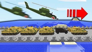 Enemies Made Huge Bridge For An Attack?!  | Minecraft WAR #45