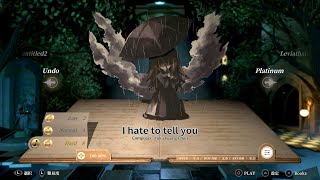 【DEEMO -Reborn-】I hate to tell you ☆8 100％