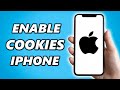 How to Enable Cookies on iPhone!