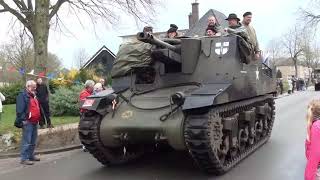 WW2 Convoy (Konvooi ) Défilé Vehicles Westerbork  Holland 2015