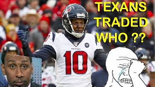 Texans Fan Reacts to Deandre Hopkins being Traded For a Bag Of Chips & Some Oreos |