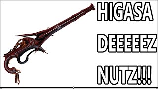 Higasa an OK Burst Rifle (Warframe Builds)