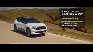 New Citroën C3 Aircross SUV | Pre-bookings from 15th September