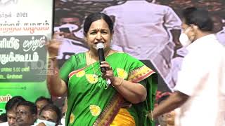 AMMK C R Saraswathi Takes on ADMK Govt Tamilnadu election nba 24x7