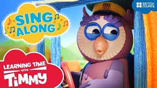 Wheels on the Bus Song | Learning Time with Timmy | Nursery Rhyme