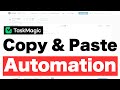 How to Automate Copy & Paste with Google Sheets & TaskMagic!