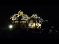 2014年 甲八幡神社秋祭り 本宮 播但高架下帰り際 津熊と太尾