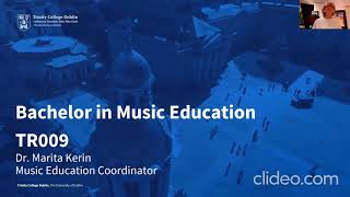 Study Music Education in Trinity College Dublin