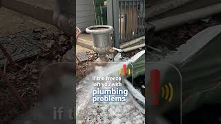 Bursting pipes in freezing temps are  NO JOKE!