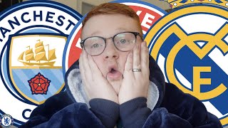 Reacting To Man City Drawing Bayern Munich THEN Real Madrid In the Champions League