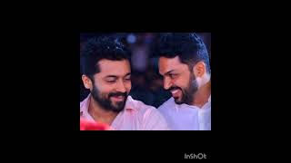 Suriya and Karthik brothers love 💕#whatsappstatus