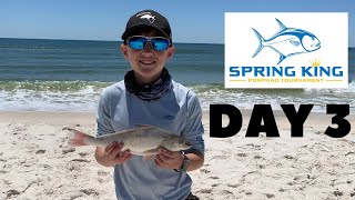 Team Beach Buzz 2021 Spring King Pompano Tournament - DAY 3 ACTION (PB \u0026 1st place fish)