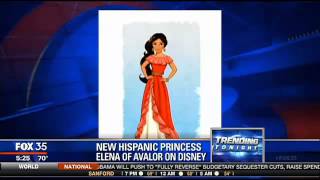 Disney introduces Latina Princess 'Elena of Avalor'