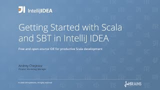 Getting Started with Scala and SBT in IntelliJ IDEA