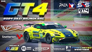 Simunation Series iRacing GT4 bajnokság - 5. forduló - Snetterton