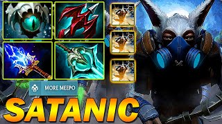 Satanic - Meepo Dominating Carry | Dota 2 Pro Gameplay!