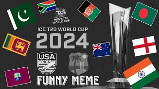 Funny meme for ICC T20 WORLD CUP || ICC Cricket World Cup || #icc #cricket