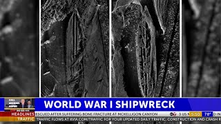 Drought reveals WWI shipwreck at the bottom of Texas river