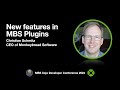 MBS Xojo Conference 2024 - New features in MBS Plugins