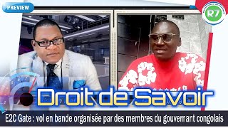 #CONGO-BRAZZAVILLLE: E2C GATE, VOL EN BANDE ORGANISEE PAR DES MEMBRES DU GOUVERNANT CONGOLAIS