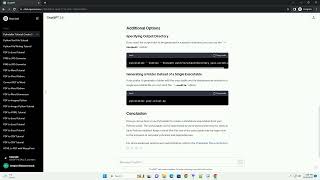 create executable of python script using pyinstaller