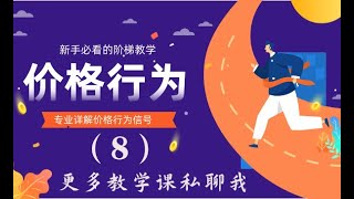 第8课：裸K交易 孕线形态进场和出场