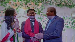 Sushant weds Astha reception full video.