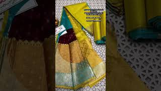 Mangalagiri pure kuppatam pattu(silkcotton)spl big kanchi kuppatam border with allover butta  saree