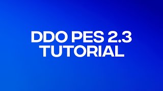 DDO PES 2.3 - TUTORIAL DE INSTALAÇÃO