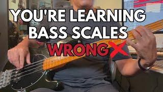 Stop Practising Bass Scales Like This! Do THIS Instead