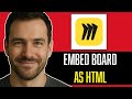 HOW TO EMBED MIRO BOARD AS HTML