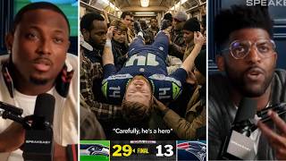 The biggest mistake in Vikings history was letting Sam Darnold go! - Acho on Seahawks win Super Bowl
