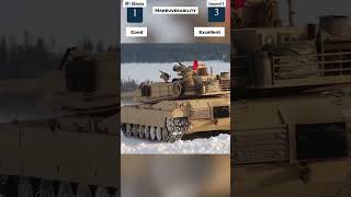 American M1 Abrams vs German Leopard 2 #military #armylover #tank #leopard #m1abrams #armylover