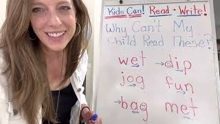 Help! Why can’t my child read 3 letter words???