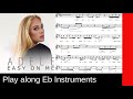 Adele - EASY ON ME, Eb-Instruments Play along