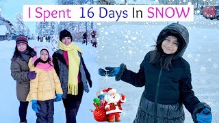 I SPENT 16 DAYS in SNOW in EUROPE | #Vlog #Travel #Vacations #MyMissAnand