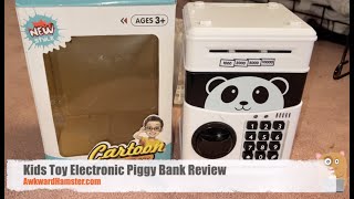 Kids Toy Electronic Piggy Bank Review