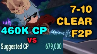 ENGINEER F2P 460K clear Labyrinth of Dreams 7-10 | Ni No Kuni Cross Worlds