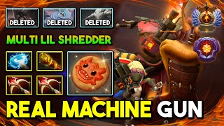 REAL MACHINE GUN MID Snapfire Full Physical Build IMBA Multishot Lil's Shredder 7.35b DotA 2