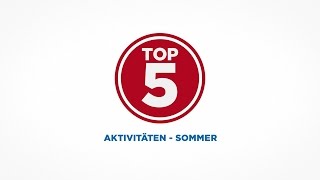 TOP 5 - Aktivitäten im Ötztal im Sommer