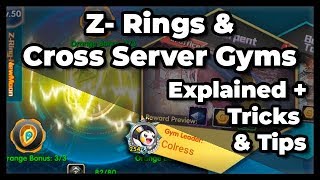 Z-Rings and Cross Server Gyms Explained + Tricks and Tips - Pokeland Legends