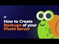 How to Create Your FiveM Server Backup Tutorial