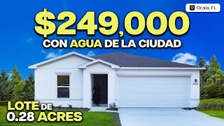 🤑 ¡Precio Increíble! 🔥 $249,000 🔥 NO HOA - NO CDD EN OCALA, FLORIDA